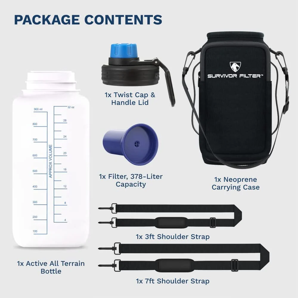 All Terrain Active Filtration Bottle and Carry System - Image 4